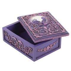 Mystical Crystal Ball Resin Storage Box - British D'sire