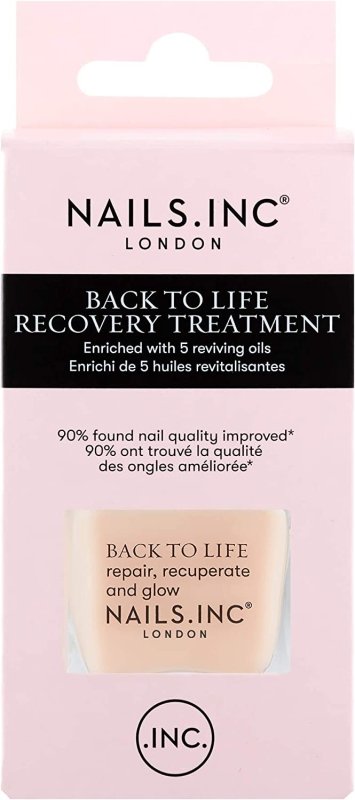 Nails.Inc Back to Life Strengthening Nail Treatment - Recovery Treatment - British D'sire