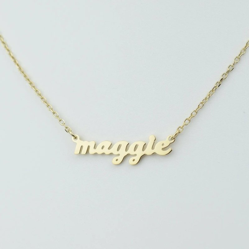 Name Necklace - personalized name necklace - Necklace - British D'sire