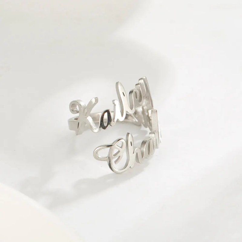 Name Ring - custom name ring - ring - British D'sire