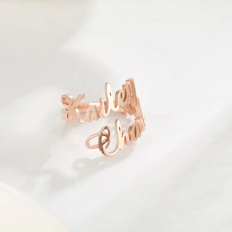 Name Ring - custom name ring - ring - British D'sire