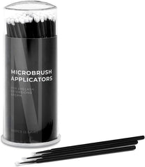 Nanolash Microbrush Applicators 100 pcs - eyelash microbrushes, disposable eyelash applicators, micro brushes for eyelash extensions (2.5 mm) - Microbrush Applicators - British D'sire