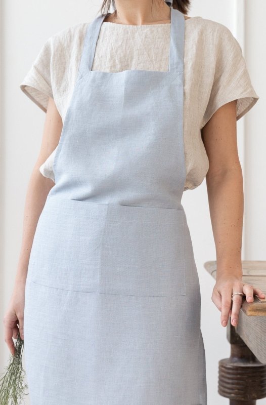 Natural Light linen apron - Apron - British D'sire