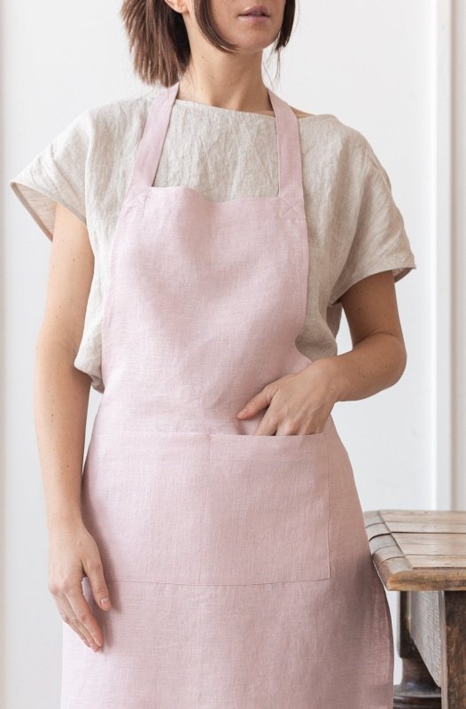 Natural Light linen apron - Apron - British D'sire