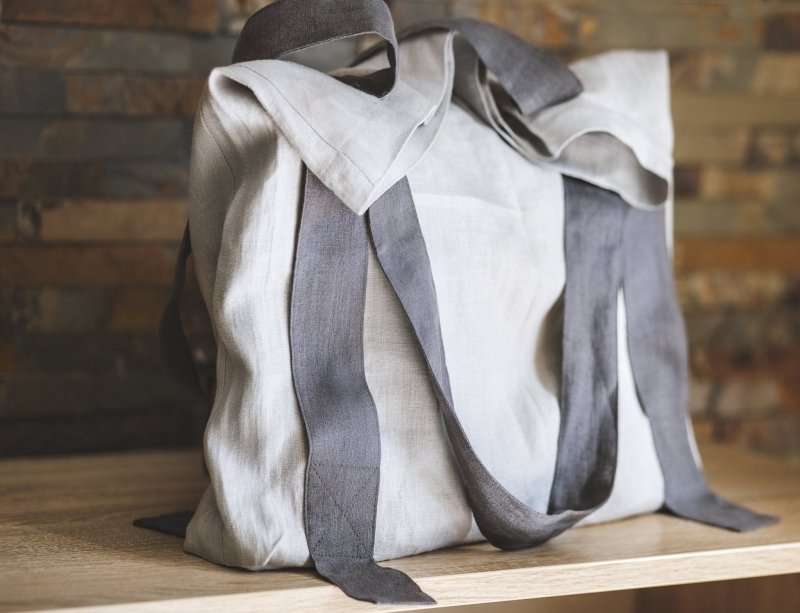 Natural Light linen canvas bag - Canvas Bags - British D'sire