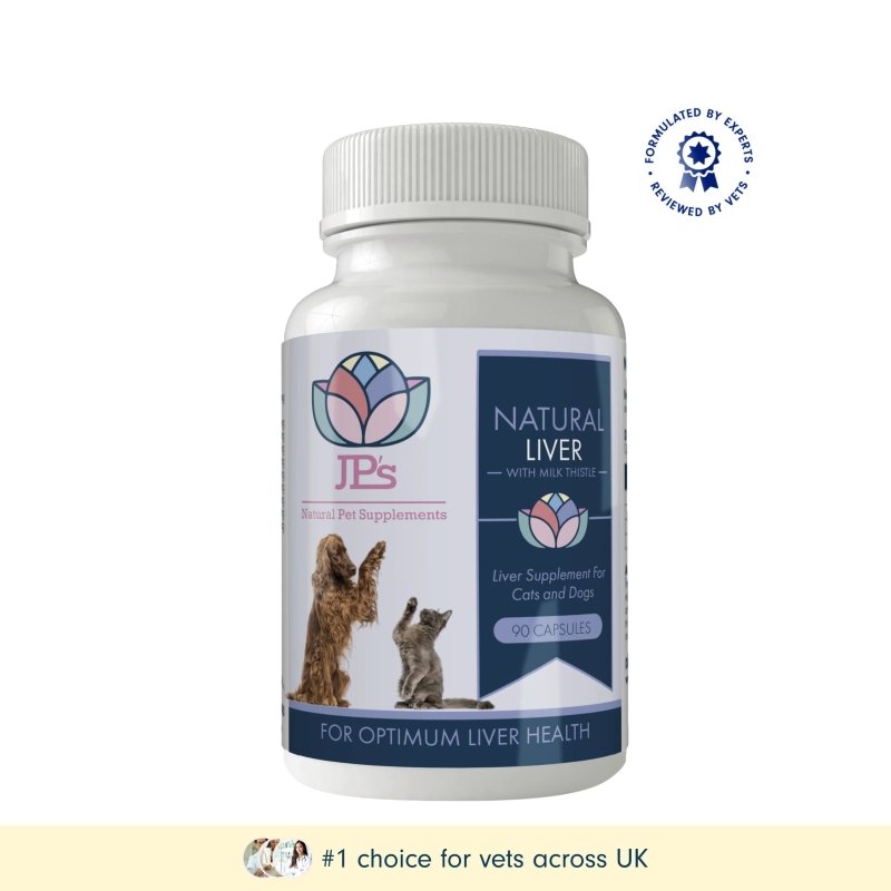 Natural Liver Supplement with Milk Thistle for Dogs & Cats - Bodily Function - British D'sire