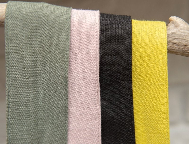 Natural Softened Linen Fabric by Meter | Prewashed Linen by Yard | 100% Pure European Linen | Eco - Friendly Fabric for Sewing & DIY Projects - Linen Fabric - British D'sire