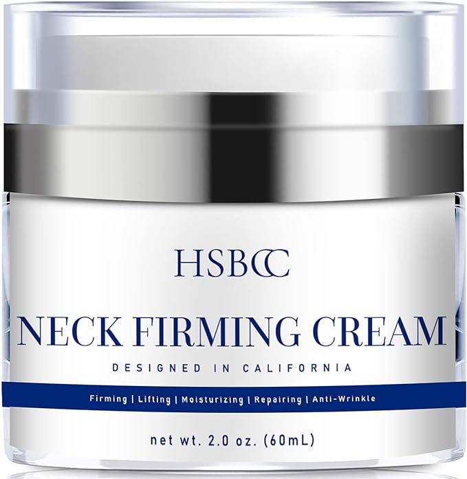 Neck Firming Cream, Neck Cream, Anti Wrinkle Cream, Skin Tightening and Crepe Skin Repair Cream - British D'sire