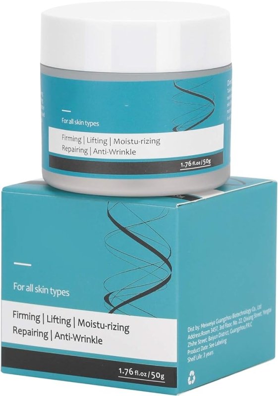 Neck Firming Cream Saggy Skin Treatment Neck TIghtening Anti‑Wrinkle Moisturizing Neck Care Cream Remove Fine Lines 50g - British D'sire