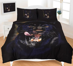 New 3D Animal Print Duvet Cover Set Bedding Sheet Pillowcase Single Double King - Home, Furniture & DIY:Bedding:Bedding Sets & Duvet Covers - British D'sire