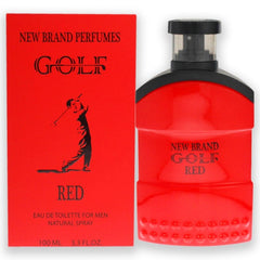 New Brand - Golf Red for Men - 3.3 oz EDT Spray - EDT Spray - British D'sire