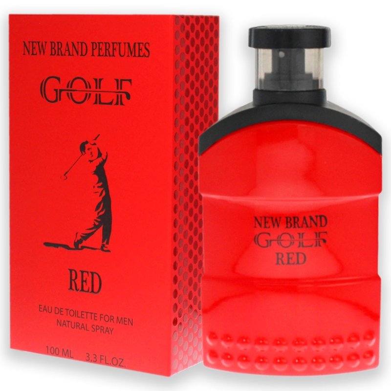 New Brand - Golf Red for Men - 3.3 oz EDT Spray - EDT Spray - British D'sire