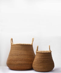 Nibii Basket in Brown Medium - basket - British D'sire