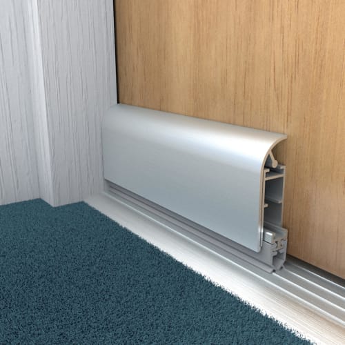 Norsound NOR820 Retro Fit Door Bottom Auto Drop Seal - Acoustic Door Seal - British D'sire