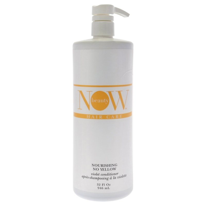 NOW Beauty - No Yellow Conditioner for Unisex - 32 oz Conditioner - Conditioner - British D'sire