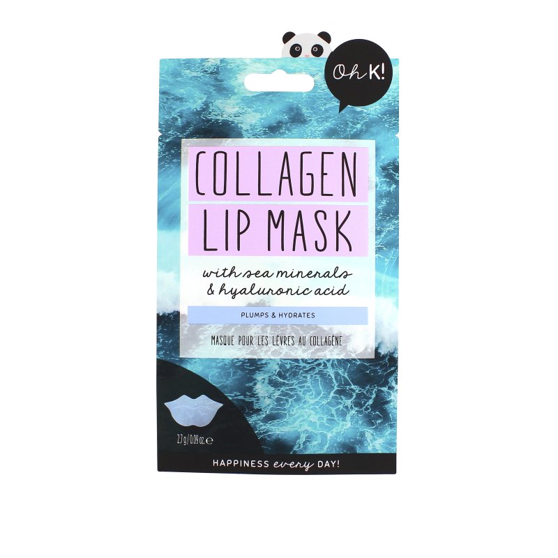 Oh K! Collagen Lip Mask - Plumps and Hydrates - lip mask - British D'sire