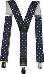 Olata Children’s Elasticated Spot Design Y - Shape Braces/Suspenders (1 - 12 Years) - 2.5cm/3cm - British D'sire