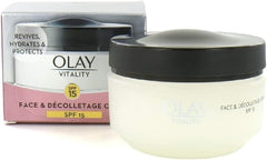 Olay Vitality Neck and Decolletage Cream SPF15 - British D'sire