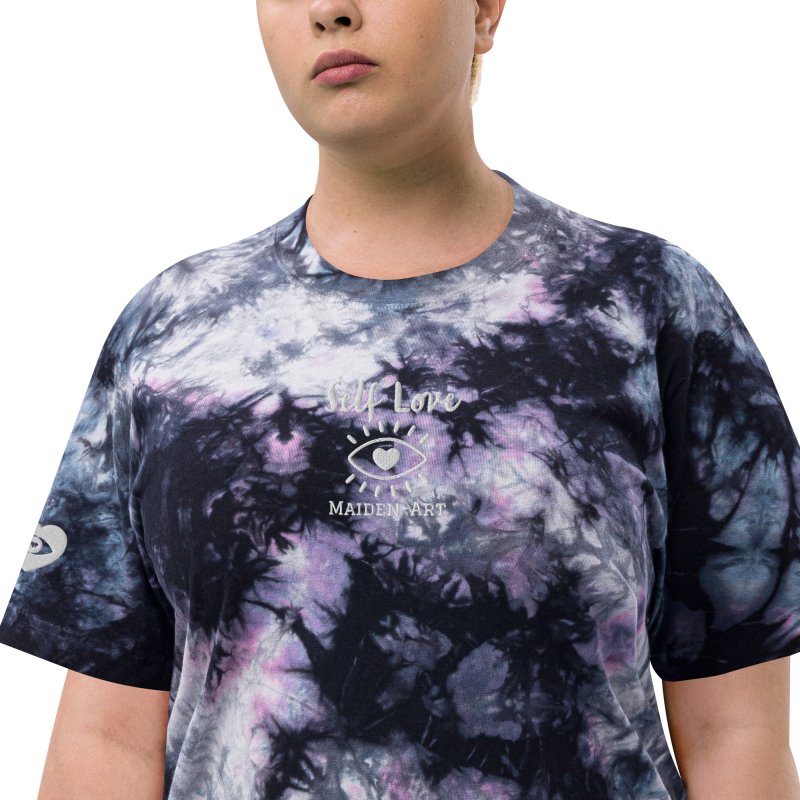 Oversized t-shirt Self Love Oversized tie - dye t-shirt - Oversized tie - dye t-shirt - British D'sire