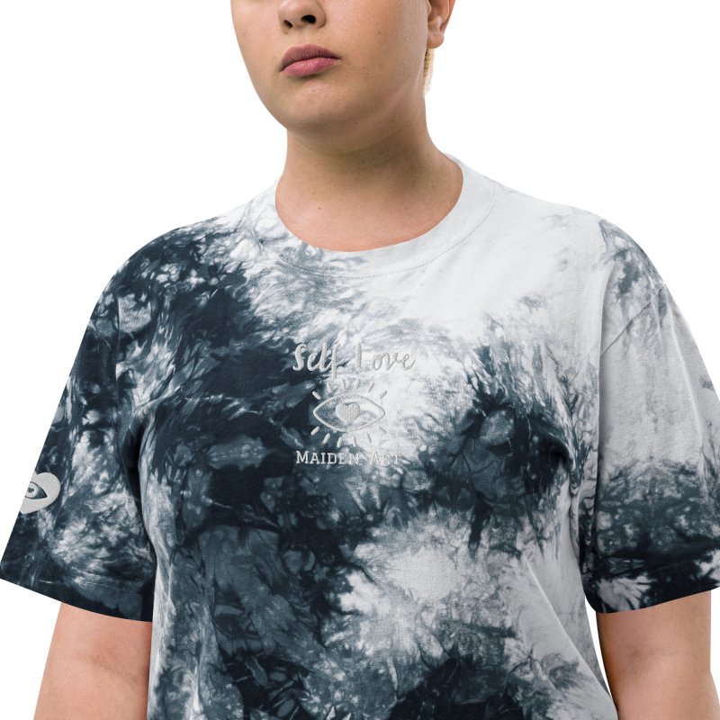 Oversized t-shirt Self Love Oversized tie - dye t-shirt - Oversized tie - dye t-shirt - British D'sire