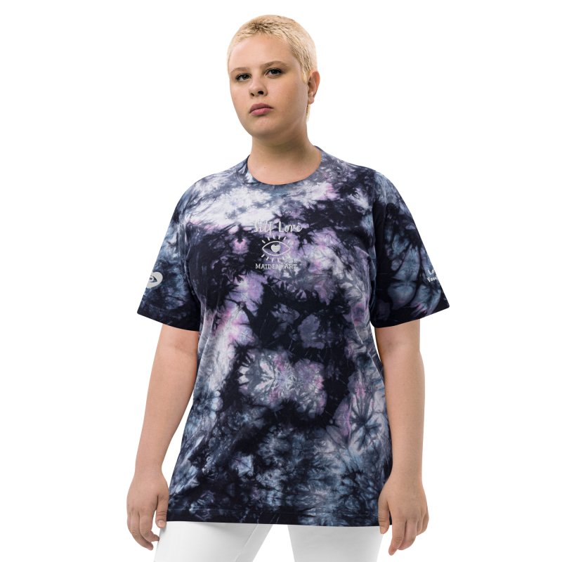 Oversized t-shirt Self Love Oversized tie - dye t-shirt - Oversized tie - dye t-shirt - British D'sire