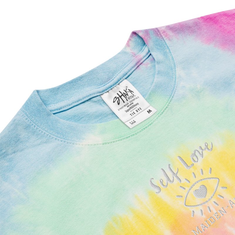 Oversized t-shirt Self Love Oversized tie - dye t-shirt - Oversized tie - dye t-shirt - British D'sire