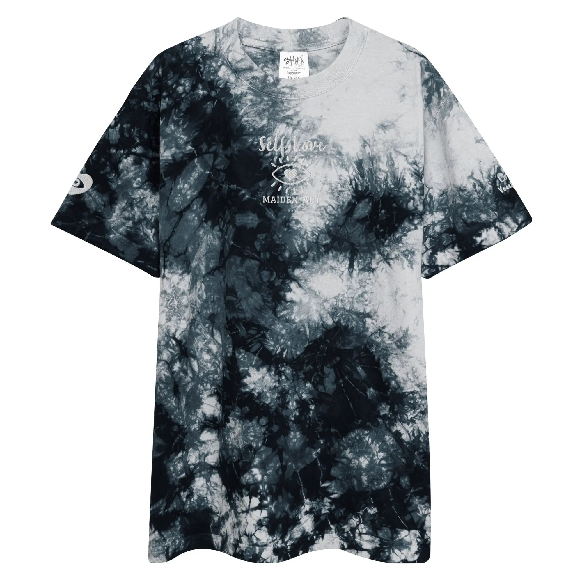 Self Love Oversized tie-dye t-shirt Maiden-Art