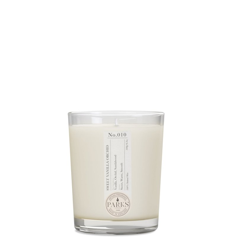 Parks London Home Collection Sweet Vanilla Orchid Candle 180g - Candles - British D'sire