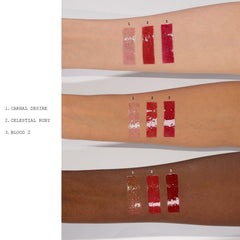 Pat McGrath Labs Mini Lip Gloss Trio Red Opulence - Lip Gloss - British D'sire