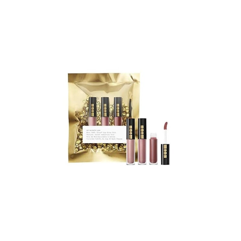 Pat McGrath Mini Lust Sunset Seduction Lip Gloss Holiday Trio Set - Gift Set - British D'sire