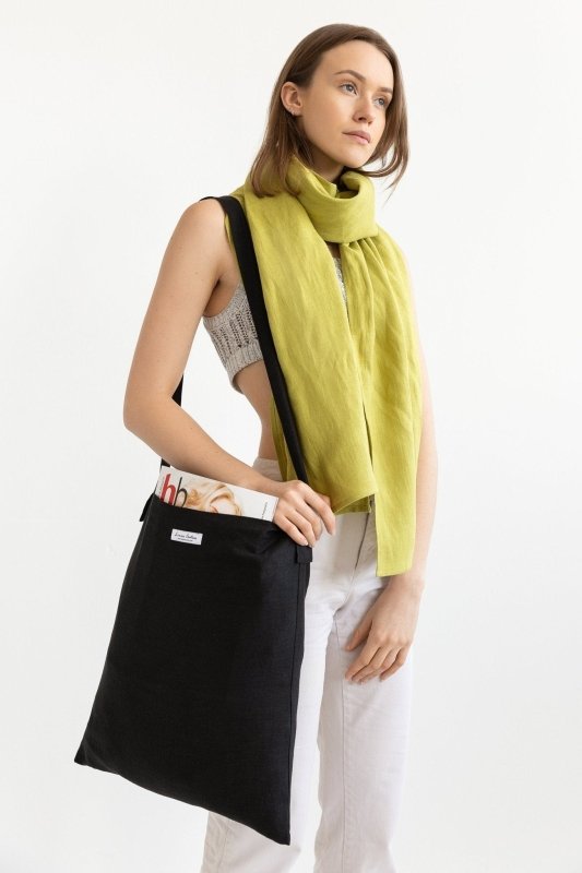 Pear linen scarf - Scarf - British D'sire