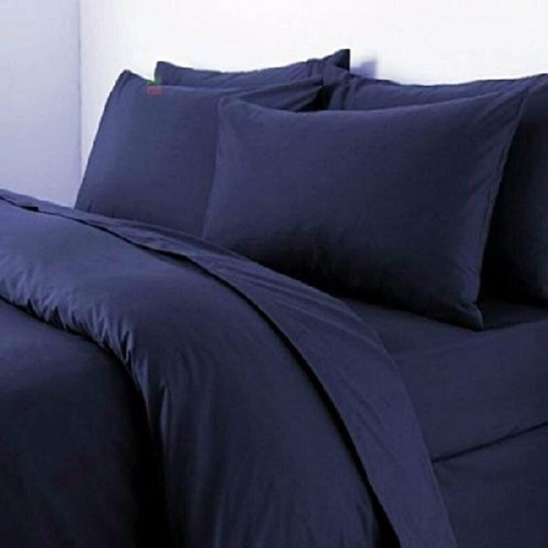 Plain Duvet Quilt Cover with Pillow Case Bedding Set Single Double King All Size - Home, Furniture & DIY:Bedding:Bedding Sets & Duvet Covers - British D'sire