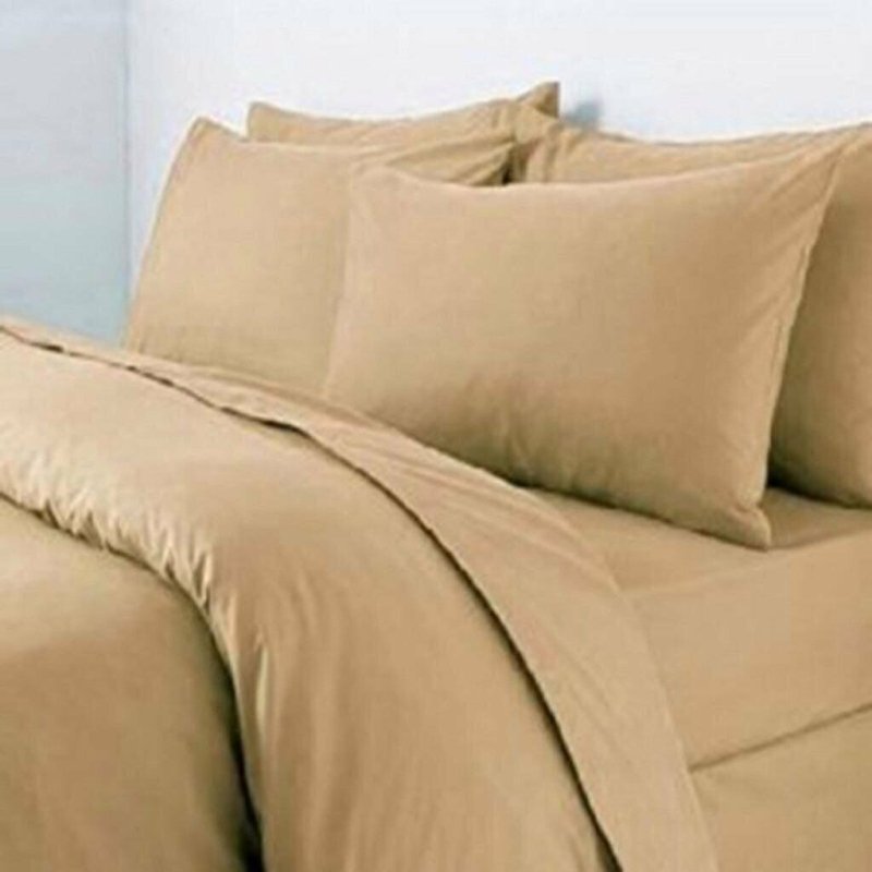 Plain Duvet Quilt Cover with Pillow Case Bedding Set Single Double King All Size - Home, Furniture & DIY:Bedding:Bedding Sets & Duvet Covers - British D'sire