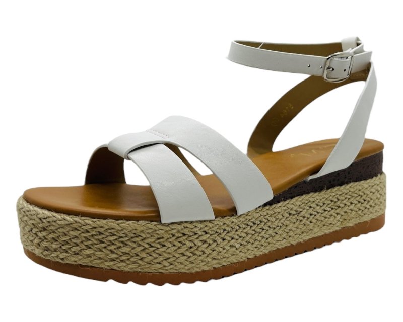 Platform Espadrille Wedge Sandals - Sandals - British D'sire