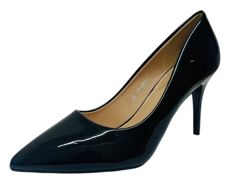 Pointed Toe Stiletto Heel Court Shoes - Court Shoes - British D'sire