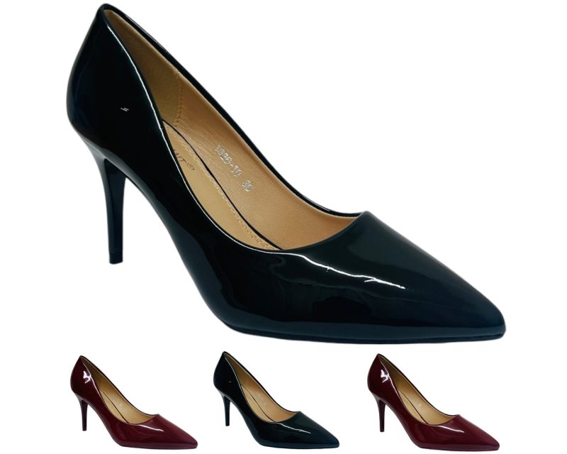 Pointed Toe Stiletto Heel Court Shoes - Court Shoes - British D'sire