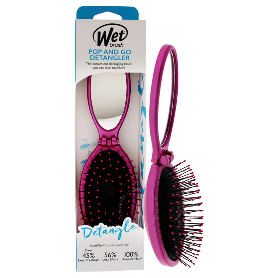 Wet Brush Pop ands Go Metallic Detangler Pink