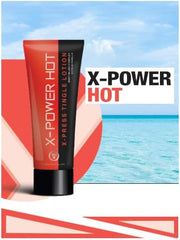 Power Tan X-Power HOT Tingle Sunbed Accelerator Cream 250ml - British D'sire