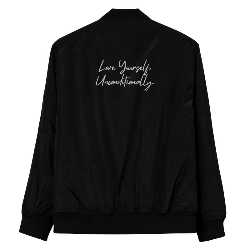 Premium bomber jacket Self Love Premium recycled bomber jacket - Premium recycled bomber jacket - British D'sire