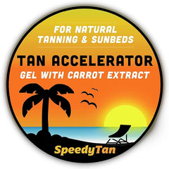 Premium Tan Accelerator Cream - For Sunbed Use & Natural Tanning - Natural Tanning Accelerator With Carrot Tanning Oil - UK Based Brand - British D'sire