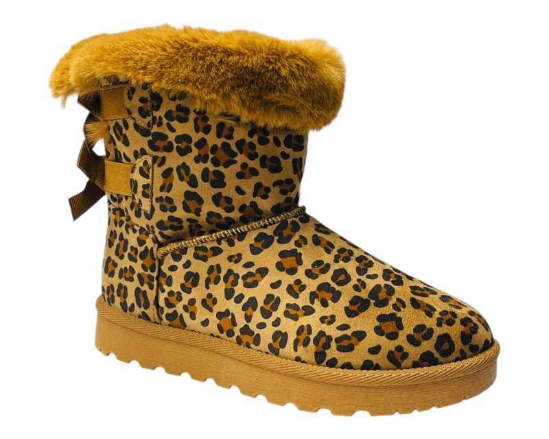 Pull On Faux Fur Lined Ankle Boots - Boots - British D'sire