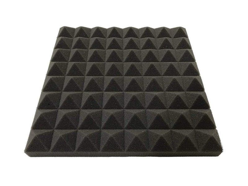 Pyramid 12" Acoustic Studio Foam Tile Pack - 12" Acoustic Tile Packs - British D'sire