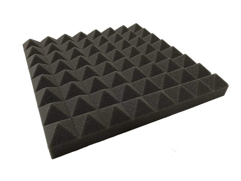 Pyramid 12" Acoustic Studio Foam Tile Pack - 12" Acoustic Tile Packs - British D'sire