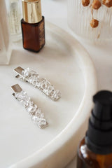 Quartz Crystal Hair Clip - Set of 2 - Hair Clipper & Trimmer Accessories - British D'sire