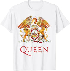 Queen Official Classic Crest T-shirt T-Shirt - Men's T-Shirts - British D'sire