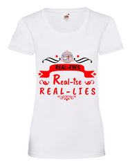 Real – Eyes Short Sleeve Ladies T-Shirt XS-2XL - British D'sire