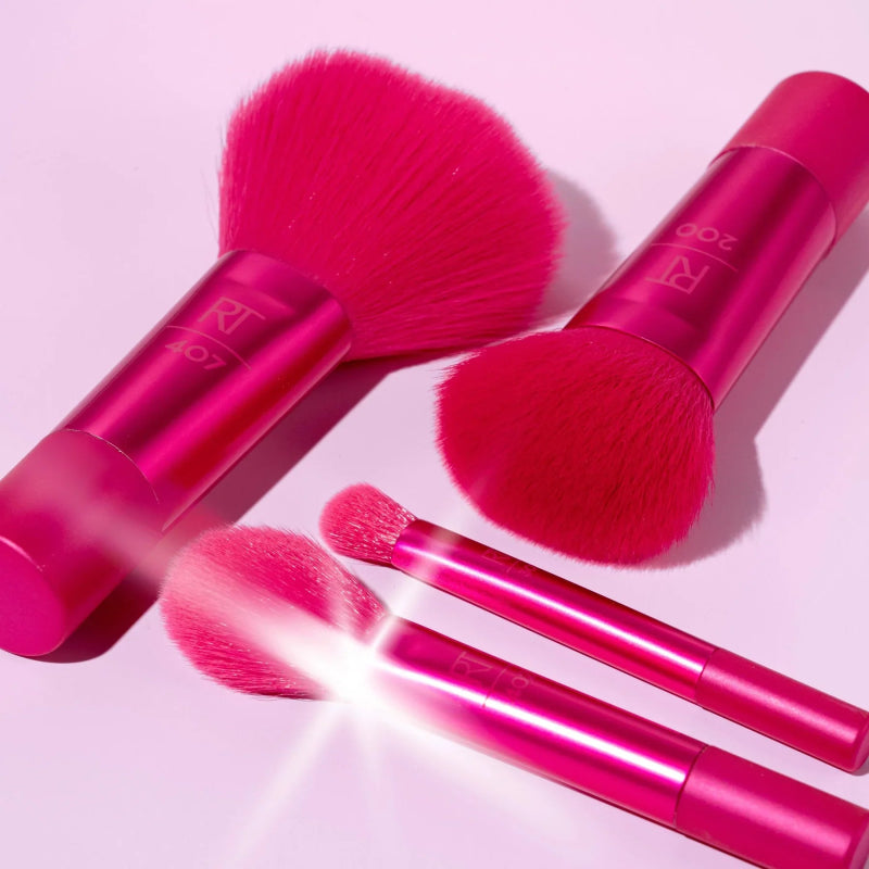 Real Techniques High Shine Mini Brush Set Limited Edition - Makeup Brushes - British D'sire