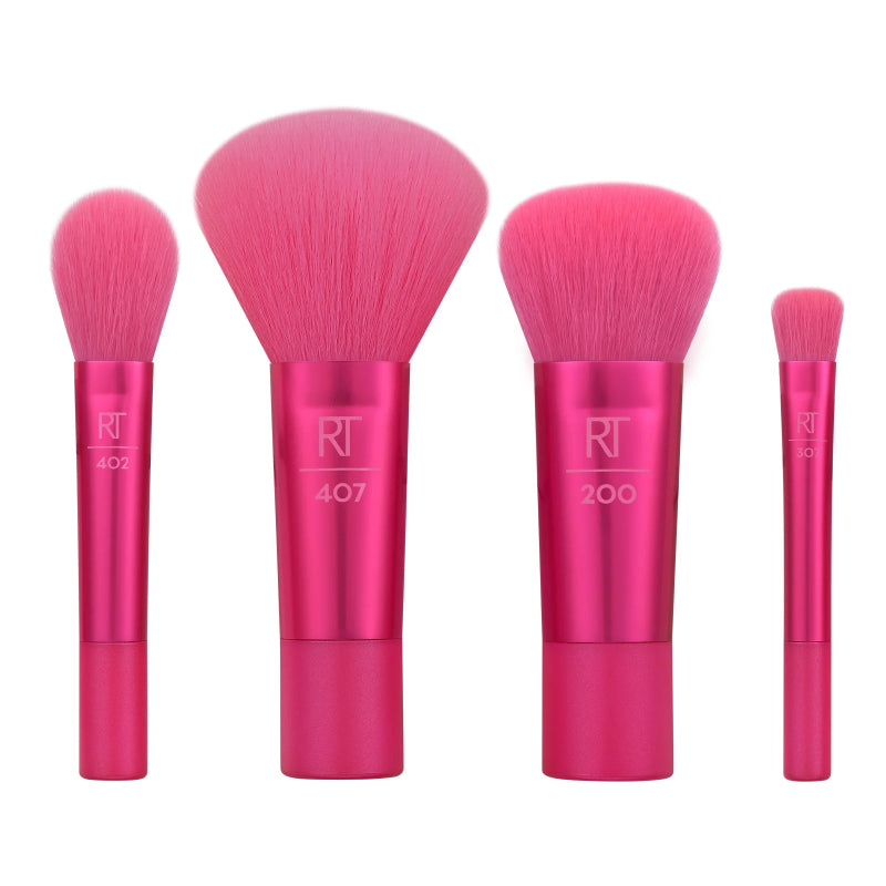 Real Techniques High Shine Mini Brush Set Limited Edition - Makeup Brushes - British D'sire