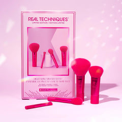 Real Techniques High Shine Mini Brush Set Limited Edition - Makeup Brushes - British D'sire