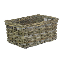 Rectangular Grey Rattan Storage Baskets - Storage Baskets - British D'sire